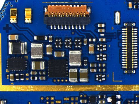 Blue PCB acquired by PROMICAM 3-3CP