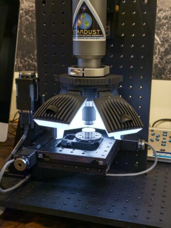 Custom-engineered microscope by Jan Braly Kihle