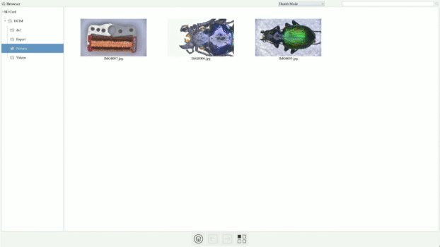 PROMICAM HDMI 16 - Browser