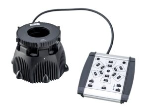 Sunflower illuminator closed with control unit