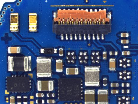 Blue PCB acquired by PROMICAM LITE 5