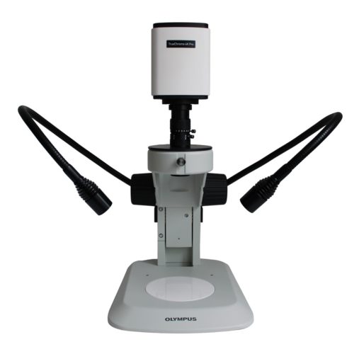 SZ2-ST-ZM stand with inspection system with zoom 8x and standalone HDMI camera